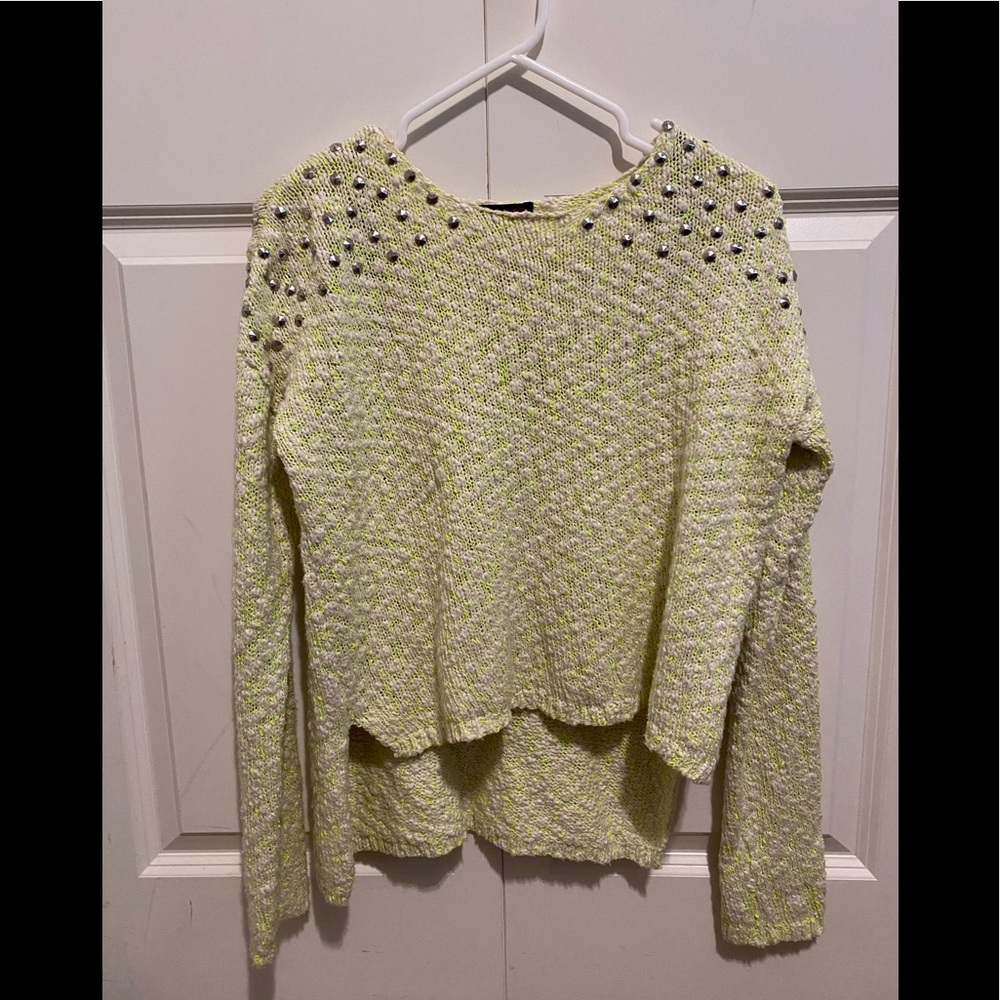 Studded sweater